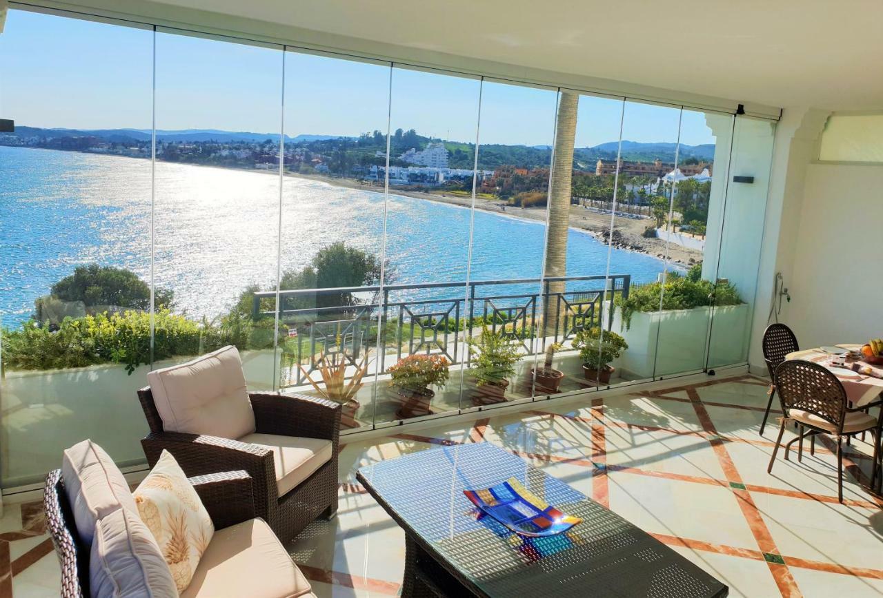 Luxury Apartment Frontal To The Sea In Estepona Doncella Beach 외부 사진